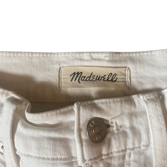 Madewell White The Perfect Vintage Wide Leg Crop Jean‎ Size 26 - Picture 4 of 6